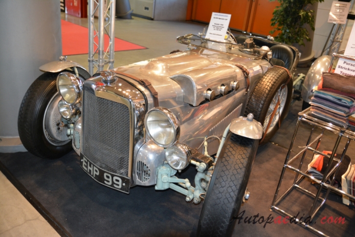 Alvis 4.3 Litre 1936-1940 (1939 Special roadster 2d), lewy przód