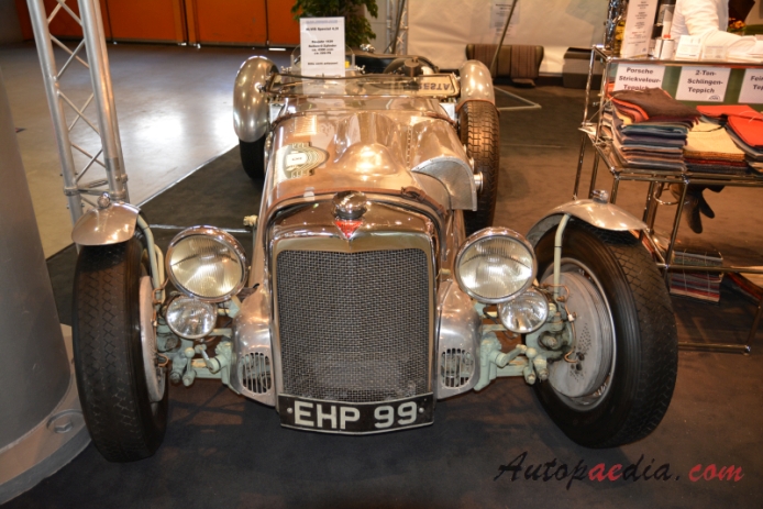 Alvis 4.3 Litre 1936-1940 (1939 Special roadster 2d), front view