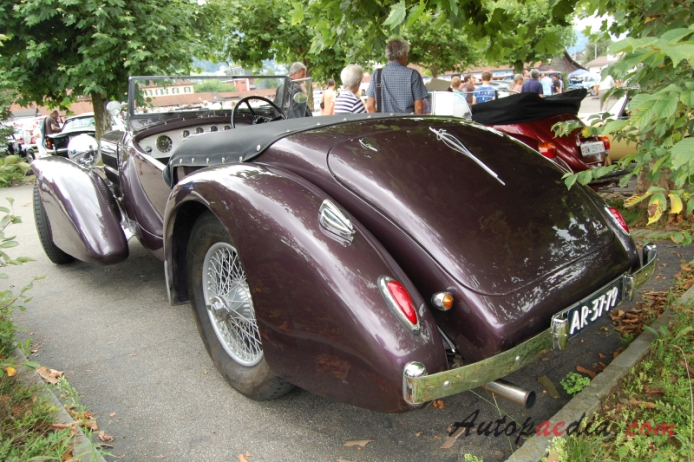Alvis 4.3 Litre 1936-1940 (4.3 Special roadster 2d), lewy tył
