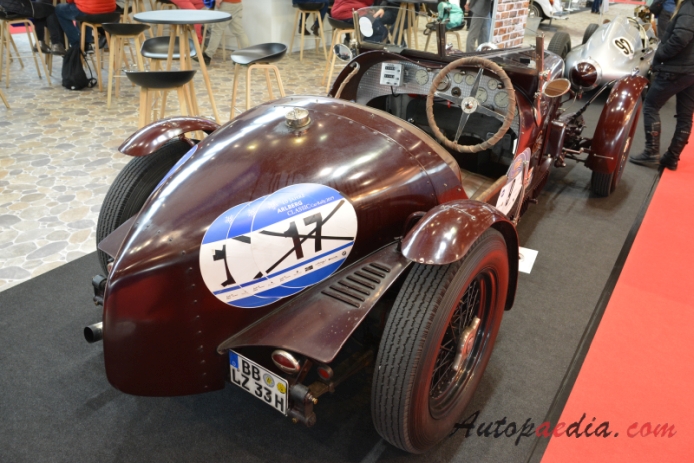 Alvis Firefly 1932-1934 (2010 Firefly Special replika roadster), prawy tył