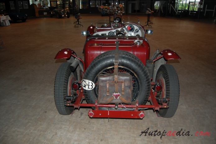 Alvis Silver Crest 1937-1940 (1937 Speed Sports Tourer), tył