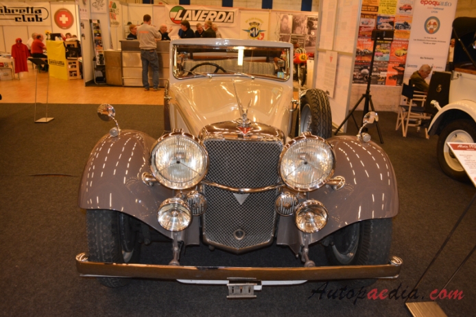 Alvis Speed 20 1932-1936 (1934 20 SC Charlesworth convertible 2d), przód