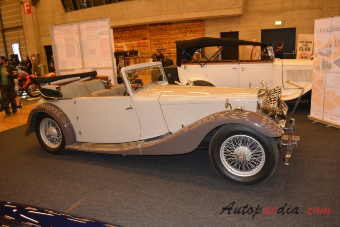 Alvis Speed 20 1932-1936 (1934 20 SC Charlesworth convertible 2d), prawy bok