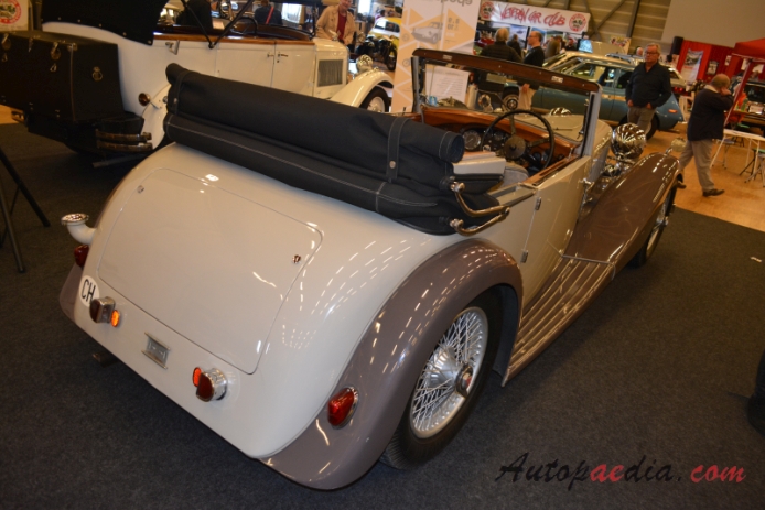 Alvis Speed 20 1932-1936 (1934 20 SC Charlesworth convertible 2d), right rear view