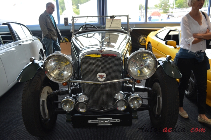 Alvis Speed 20 1932-1936 (1934 SB Special Tourer roadster 2d), przód