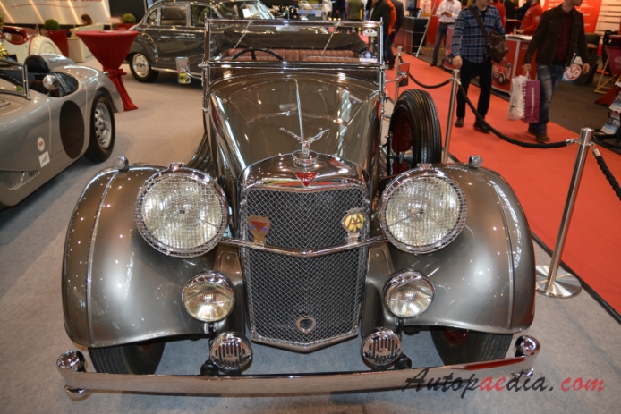 Alvis Speed 25 1936-1940 (1938 roadster przeróbka), przód