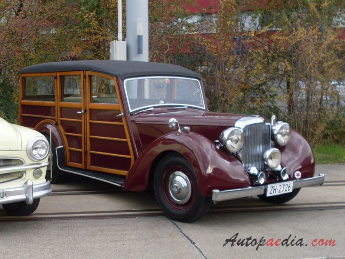 Alvis TA 14 1946-1950 (shooting brake 5d), right front view