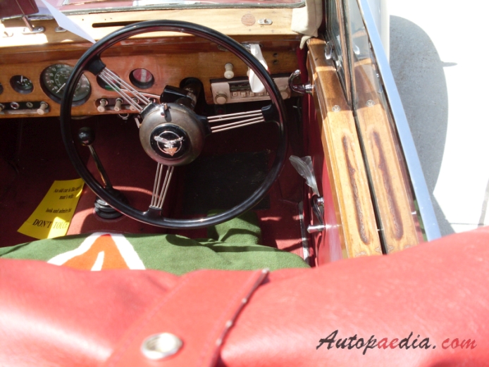 Alvis TA 21 1950-1953 (1951 Drop Head Coupé DHC Tickford), interior