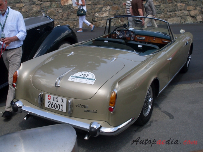 Alvis TD 21 1958-1963 (1959 Graber Special Cabriolet), right rear view