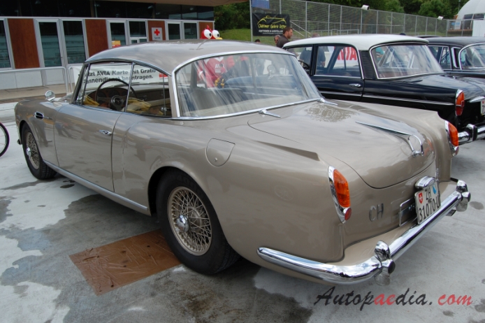 Alvis TD 21 1958-1963 (1959 Graber Special Coupé 2d), lewy tył