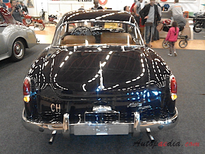 Alvis TD 21 1958-1963 (1959 Graber Super Coupé 2d), tył