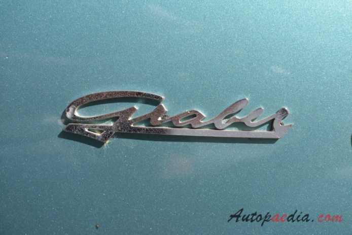 Alvis TD 21 1958-1963 (1960 Serie 1 Graber Super Coupé 2d), emblemat bok 