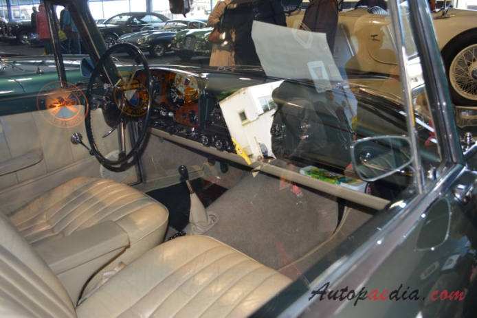 Alvis TD 21 1958-1963 (1962 Graber Special Coupé 2d), interior