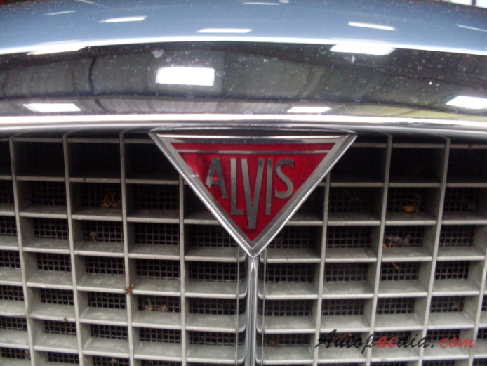 Alvis TE 21 1963-1966 (1964 Series III Graber Coupé), emblemat przód 