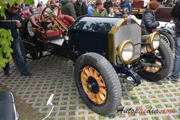 American LaFrance typ 10 1911-1920 (1915 Speedster), prawy przód