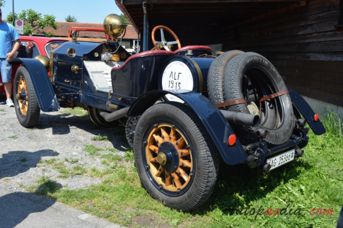 American LaFrance type 10 1911-1920 (1915 Speedster),  left rear view
