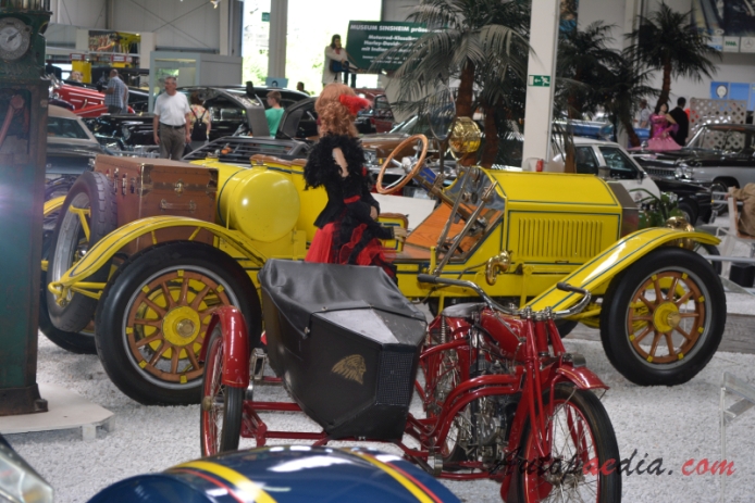 American LaFrance nieznany model 1912, prawy bok