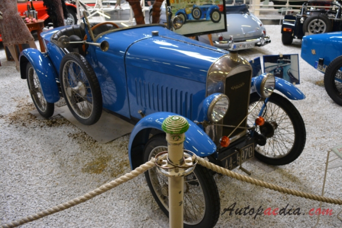 Amilcar CC 1922-1925 (1922 roadster), prawy przód