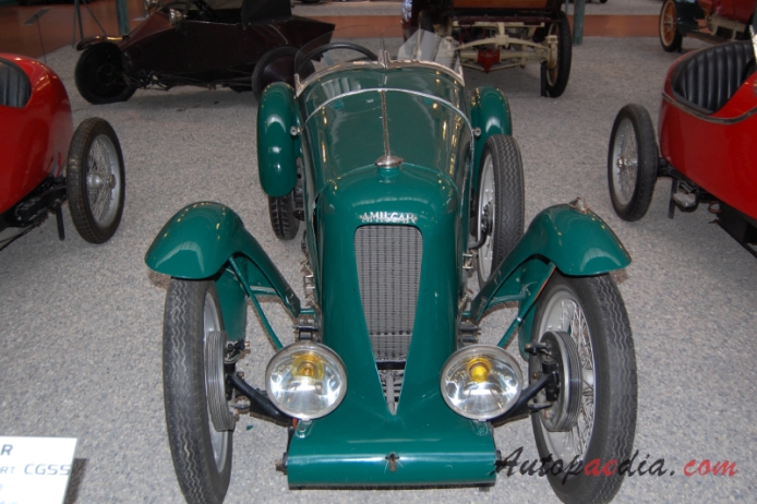 Amilcar CGSS 1926-1929 (1926 biplace sport), front view