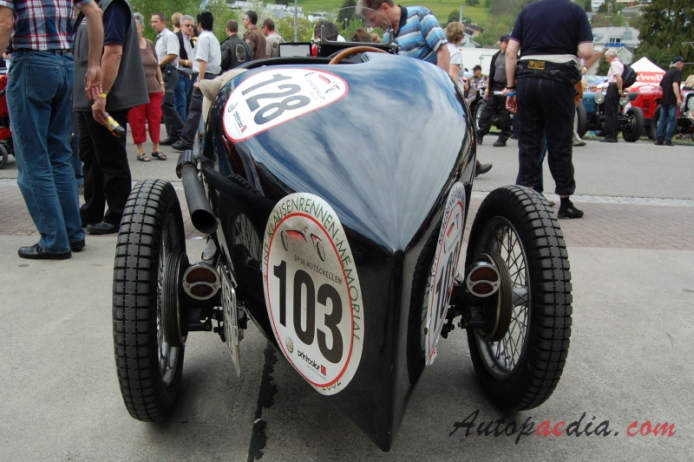 Amilcar CGSS 1926-1929 (1926 biplace sport), rear view