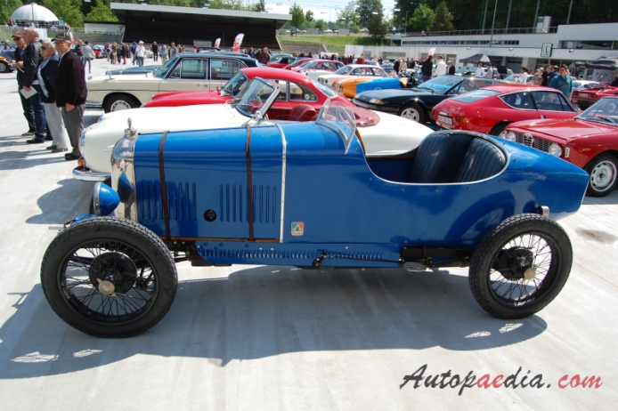 Amilcar CGS 1923-1925 (1924 biplace sport), left side view
