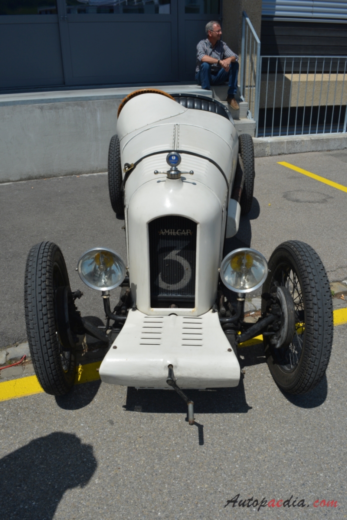 Amilcar unknown model (biplace sport), front view