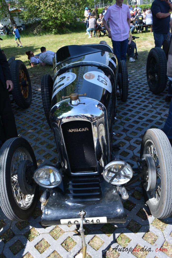 Amilcar unknown model (biplace sport), front view