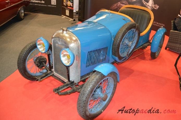 Amilcar unknown model (biplace sport), left front view