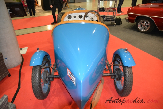 Amilcar unknown model (biplace sport), rear view