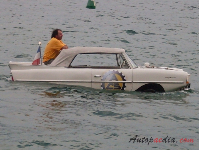Amphicar 770 1961-1968 (amfibia 2d), prawy bok