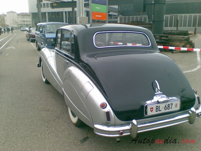 Armstrong Siddeley Sapphire 1952-1960, lewy tył
