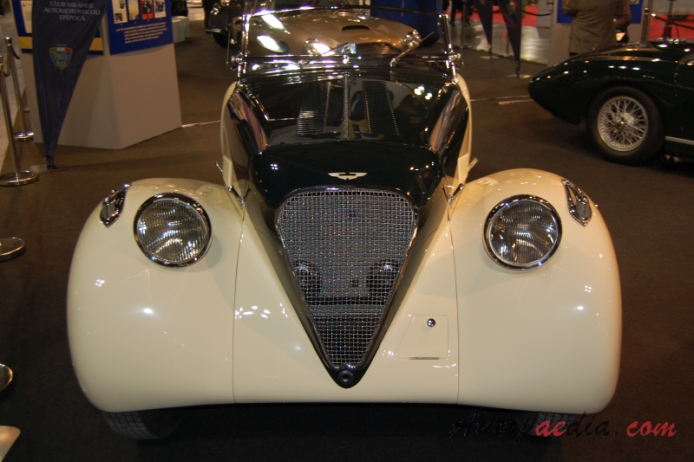 Aston Martin C type 1938-1939 (1939 Speed C Bertelli roadster 2d), front view