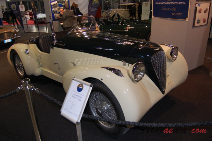Aston Martin C typ 1938-1939 (1939 Speed C Bertelli roadster 2d), prawy przód