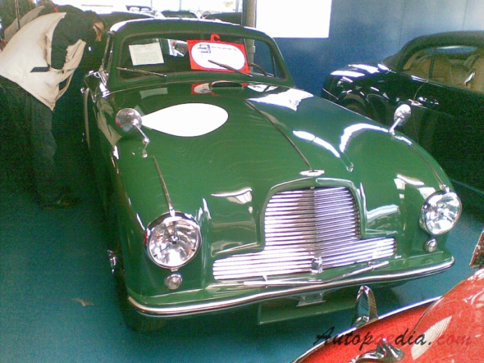 Aston Martin DB2 1950-1953 (1953 Vantage), prawy przód