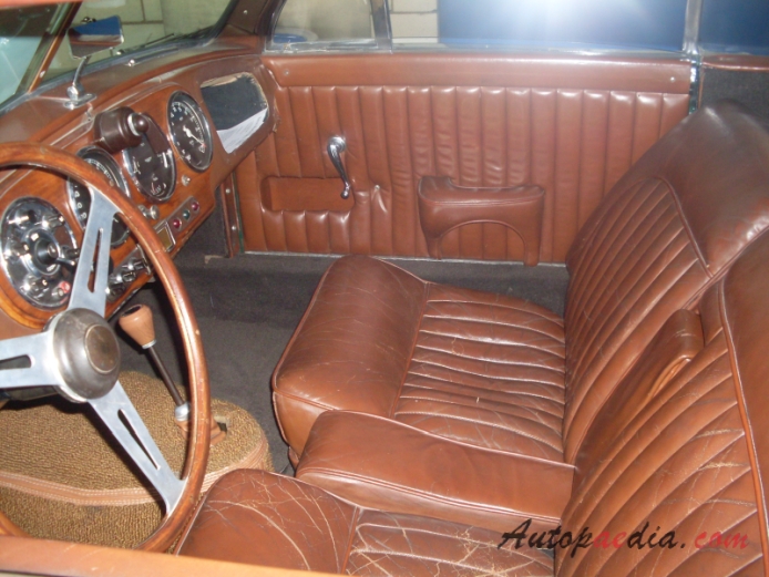 Aston Martin DB2 1950-1953 (1953 Vantage), interior