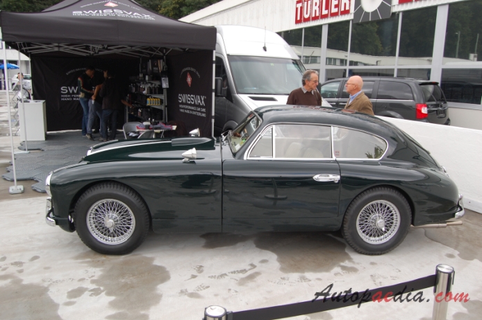Aston Martin DB2/4 1953-1957 (1953-1955 Mk I hatchback 2d), lewy bok