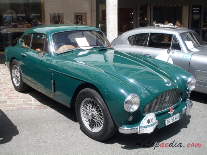 Aston Martin DB2/4 Mark III 1957-1959 (1958 hatchback 3d), right front view