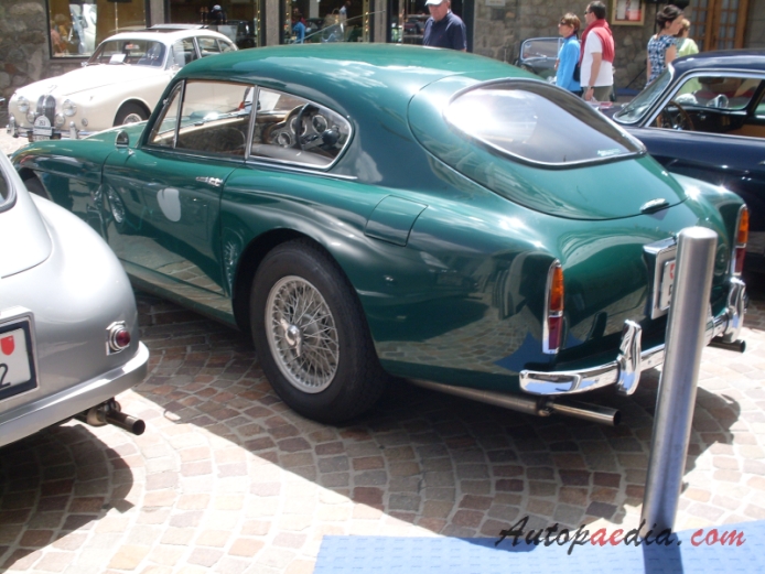 Aston Martin DB2/4 Mark III 1957-1959 (1958 hatchback 3d),  left rear view