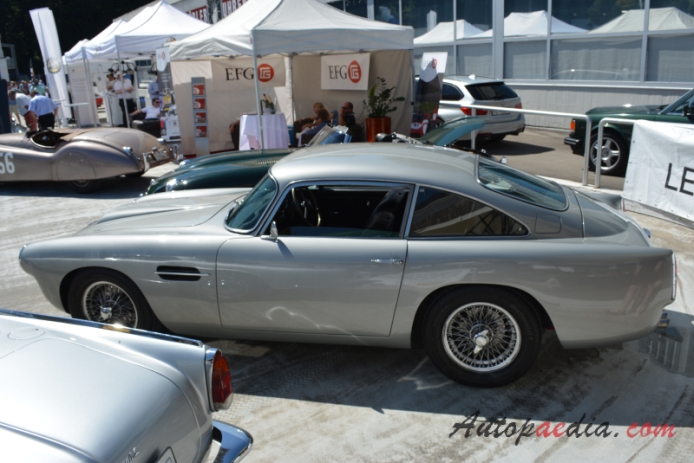 Aston Martin DB4 1958-1963 (1960-1961 Series 2 Coupé 2d), lewy bok