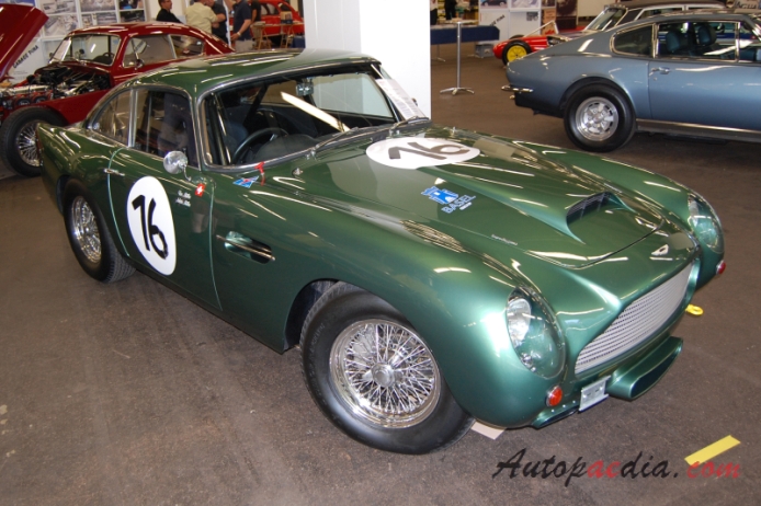 Aston Martin DB4 1958-1963 (1960 GT), right front view