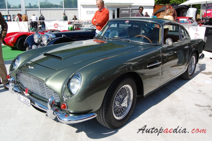 Aston Martin DB4 1958-1963 (1962-1963 Series 5), lewy przód