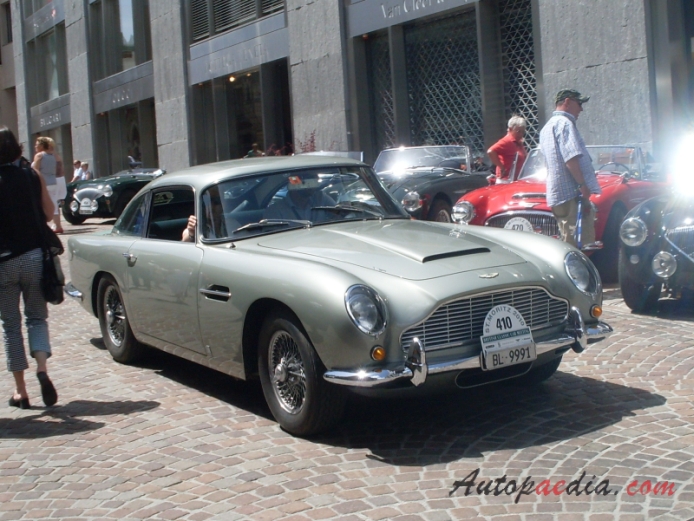 Aston Martin DB5 1963-1965 (1965 Coupé 2d), right front view