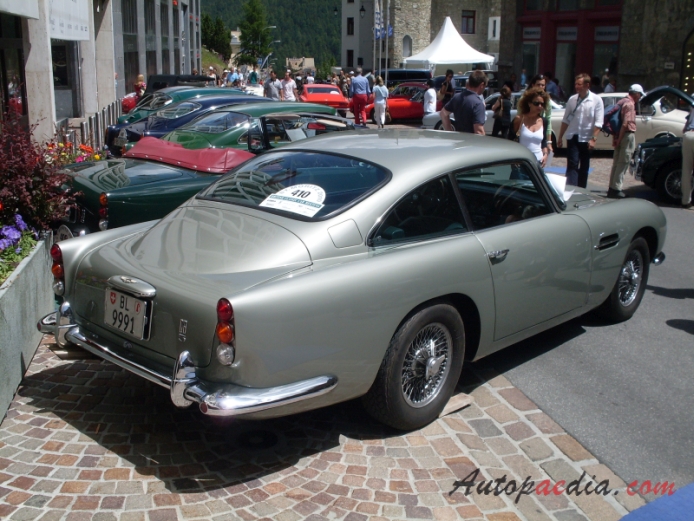 Aston Martin DB5 1963-1965 (1965 Coupé 2d), prawy tył