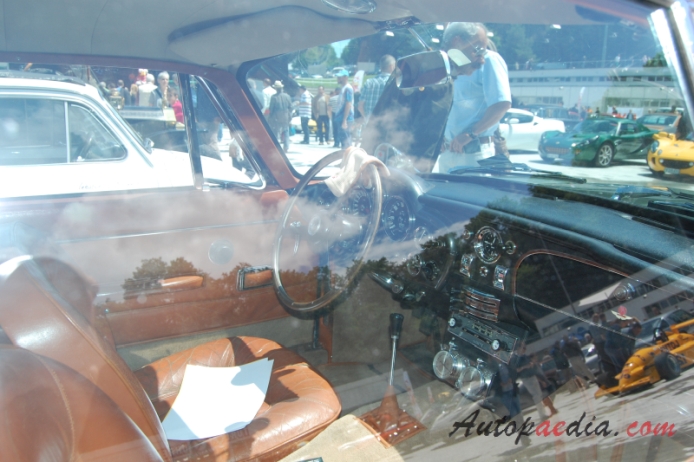 Aston Martin DB6 1965-1971 (1965-1969 Mk I Vantage), wnętrze