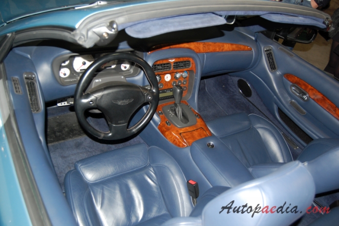 Aston Martin DB7 1994-2004 (2003 V12 Volante cabriolet 2d), interior