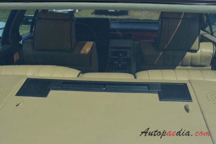Aston Martin Lagonda Series 2 1976-1985 (1984 series 2 limousine 4d), interior