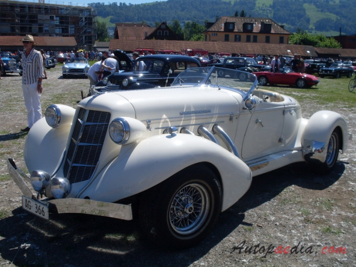 Auburn 851 (852) Speedster 1935-1936, lewy przód