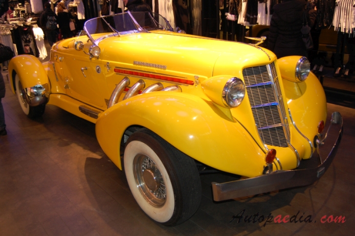 Auburn 851 (852) Speedster 1935-1936, prawy przód