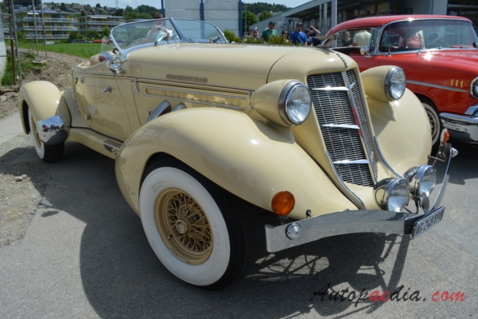 Auburn 851 (852) Speedster 1935-1936, right front view