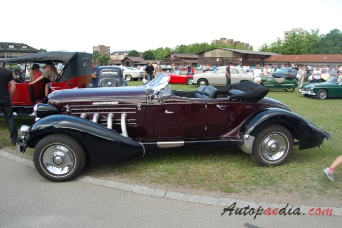 Auburn 851 (852) Speedster 1935-1936 (1966 Serie 2), lewy bok